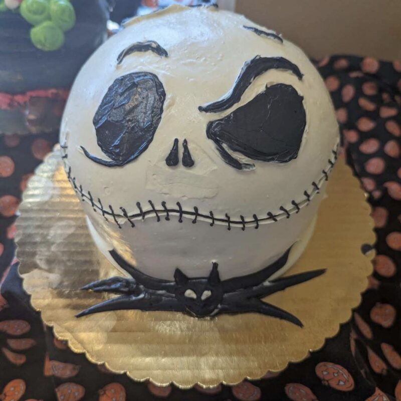 Skeleton Cake