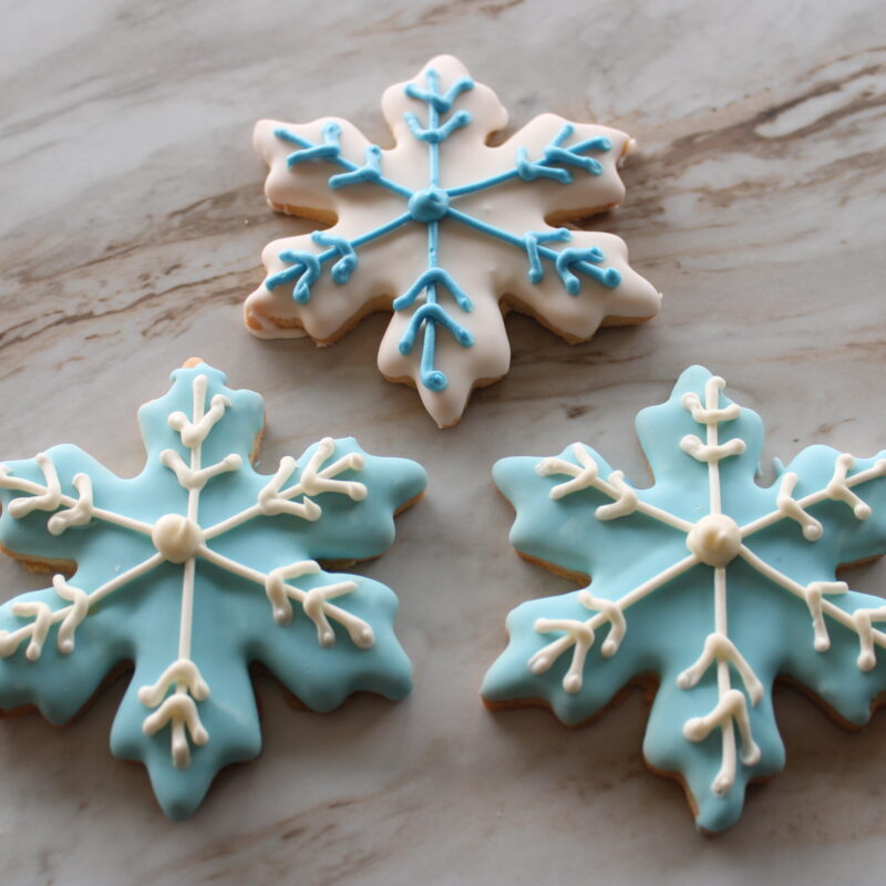 Decorated Cookies - Snowflake