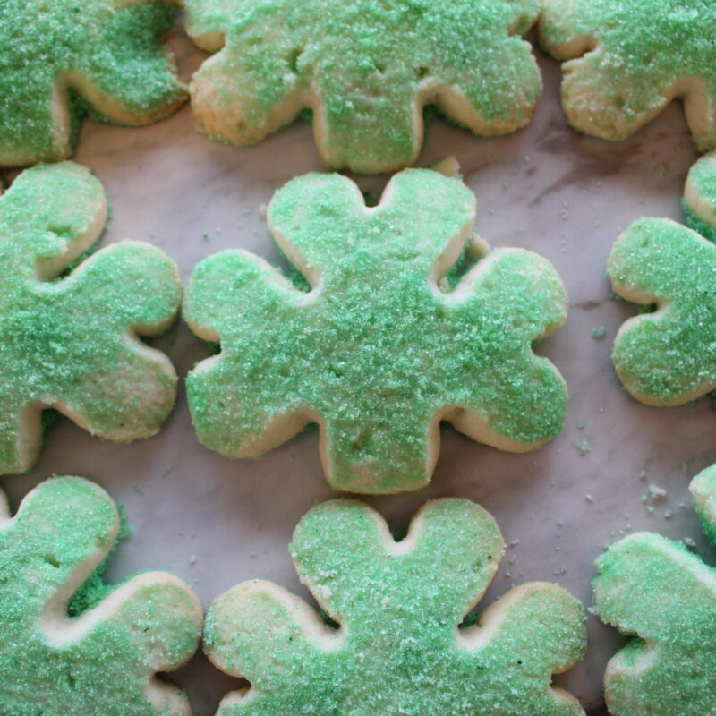 6pk Shamrock Shaped<br>Sugar Cookies